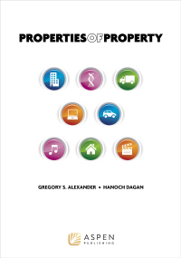 表紙画像: Properties of Property 9781454813569