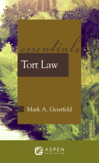 Cover image: Tort Law 3rd edition 9780735568280