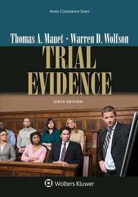 Cover image: Trial Evidence 6th edition 9781454870029