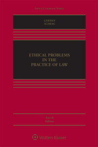Imagen de portada: Ethical Problems in the Practice of Law 4th edition 9781454863045