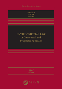 Cover image: Environmental Law 3rd edition 9781454870012