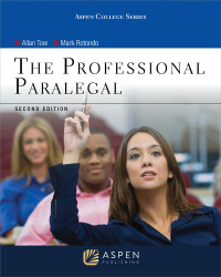 Imagen de portada: The Professional Paralegal 2nd edition 9781454862680