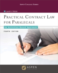 Imagen de portada: Practical Contract Law for Paralegals 4th edition 9781454873471