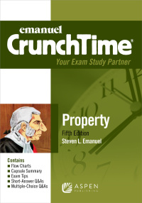 Cover image: Emanuel CrunchTime for Property 5th edition 9781454870227