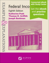 Imagen de portada: Examples & Explanations for Federal Income Tax 8th edition 9781454881278