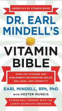 Cover image: Earl Mindell's New Vitamin Bible 9781455509133