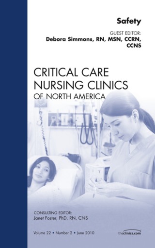 Cover image: Safety, An Issue of Critical Care Nursing Clinics 9781437724387