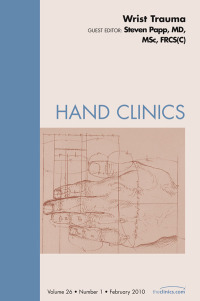 صورة الغلاف: Wrist Trauma, An Issue of Hand Clinics 9781437718249