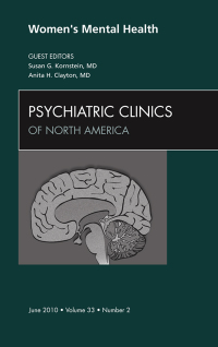 Titelbild: Women's Mental Health, An Issue of Psychiatric Clinics 9781437718683