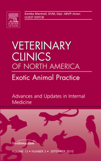 Cover image: Advances and Updates in Internal Medicine, An Issue of Veterinary Clinics: Exotic Animal Practice 9781437725032