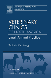 表紙画像: Topics in Cardiology, An Issue of Veterinary Clinics: Small Animal Practice 9781437725063