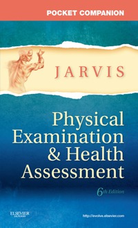 صورة الغلاف: Pocket Companion for Physical Examination and Health Assessment 6th edition 9781437714425