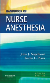 Imagen de portada: Handbook of Nurse Anesthesia 4th edition 9781416050247
