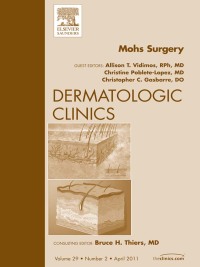 Cover image: Mohs Surgery, An Issue of Dermatologic Clinics 9781455704378