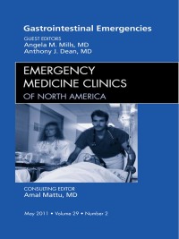 Titelbild: Gastrointestinal Emergencies, An Issue of Emergency Medicine Clinics 9781455704392