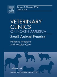Cover image: Palliative Medicine and Hospice Care, An Issue of Veterinary Clinics: Small Animal Practice 9781455779970