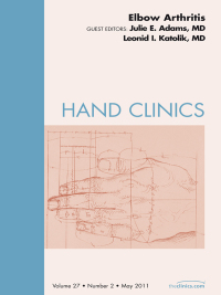 Cover image: Elbow Arthritis, An Issue of Hand Clinics 9781455704569