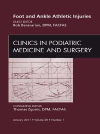 Cover image: Foot and Ankle Athletic Injuries, An Issue of Clinics in Podiatric Medicine and Surgery 9781455704941