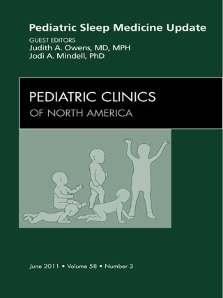 Omslagafbeelding: Sleep in Children and Adolescents, An Issue of Pediatric Clinics 9781455704835