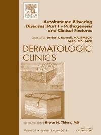 Cover image: AutoImmune Blistering Disease Part I, An Issue of Dermatologic Clinics 9781455710331