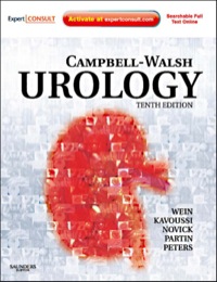 Cover image: Campbell-Walsh Urology 10th edition 9781416069119