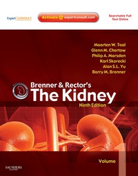 Omslagafbeelding: Brenner and Rector's The Kidney 9th edition