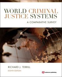 Cover image: World Criminal Justice Systems: A Comparative Survey 8th edition 9781455725892
