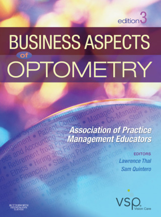Cover image: Business Aspects of Optometry 3rd edition 9781437715866