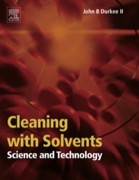 Imagen de portada: Cleaning with Solvents: Science and Technology 9781455731312