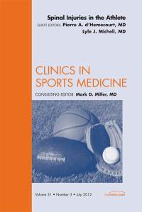 Cover image: Spinal Injuries in the Athlete, An Issue of Clinics in Sports Medicine 9781455749478