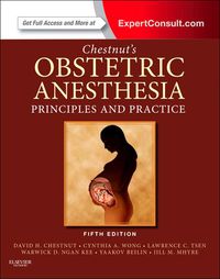 Cover image: Chestnut's Obstetric Anesthesia: Principles and Practice 5th edition 9781455748662