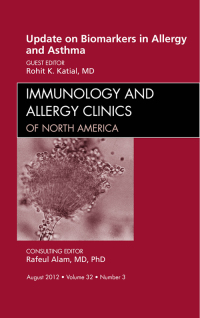 Cover image: Update on Biomarkers in Allergy and Asthma, An Issue of Immunology and Allergy Clinics 9781455750917