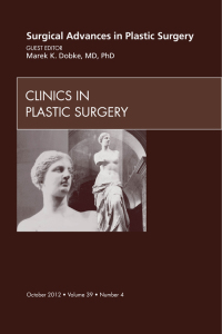 Cover image: Surgical Advances in Plastic Surgery 9781455749270
