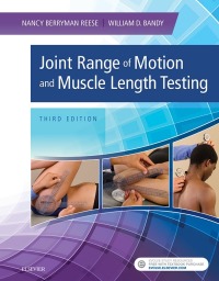 Cover image: Joint Range of Motion and Muscle Length Testing 3rd edition 9781455758821