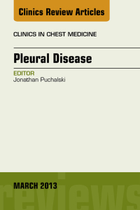 Imagen de portada: Pleural Disease, An Issue of Clinics in Chest Medicine 9781455770731