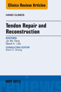 Imagen de portada: Tendon Repair and Reconstruction, An Issue of Hand Clinics 9781455770977