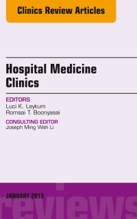 Cover image: Hospital Mdeicine Clinics 2-1 9781455771035