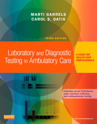Cover image: Laboratory and Diagnostic Testing in Ambulatory Care: A Guide for Health Care Professionals 3rd edition 9781455772469