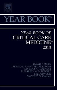 Titelbild: Year Book of Critical Care 2013 9781455772735