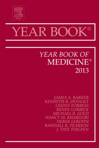 Imagen de portada: Year Book of Medicine 2013 9781455772773