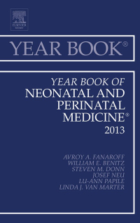 Titelbild: Year Book of Neonatal and Perinatal Medicine 2013 9781455772780