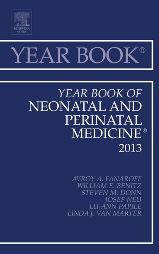 表紙画像: Year Book of Neonatal and Perinatal Medicine 2013 9781455772780