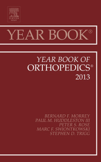 Imagen de portada: Year Book of Orthopedics 2013 9781455772834