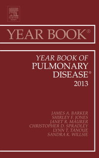 صورة الغلاف: Year Book of Pulmonary Diseases 2013 9781455772896