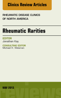 Imagen de portada: Rheumatic Rarities, An Issue of Rheumatic Disease Clinics 9781455773831