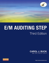 Imagen de portada: E/M Auditing Step 3rd edition 9781455751990