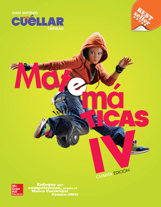 Cover image: Matemáticas IV. Enfoque por competencias según el MCC 4th edition 9786071513458