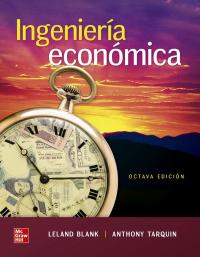 Imagen de portada: Ingeniería económica 8th edition 9786071514608