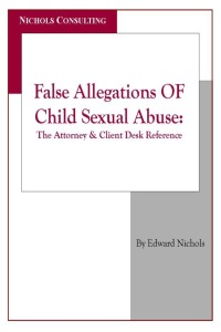 Cover image: False Allegations Of Child Sexual Abuse