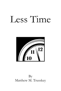 Cover image: Less Time